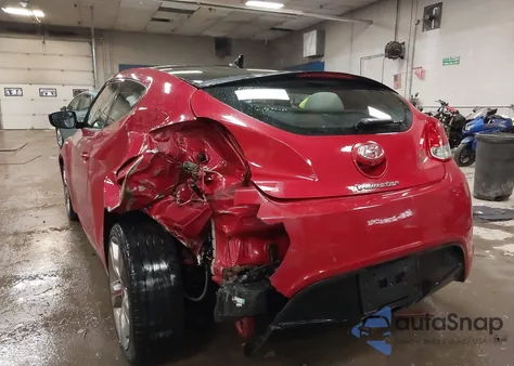 2012 Hyundai Veloster Base W/Gray из США, поврежденный, VIN KMHTC6AD8CU051571